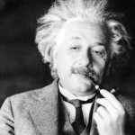 This undated file photo shows famed physicist Albert Einstein. Scientists at the European Organization for Nuclear Research, or CERN, the world's largest physics lab, say they have clocked subatomic particles, called neutrinos, traveling faster than light, a feat that, if true, would break a fundamental pillar of science, the idea that nothing is supposed to move faster than light, at least according to Einstein's special theory of relativity: The famous E (equals) mc2 equation. That stands for energy equals mass times the speed of light squared. The readings have so astounded researchers that they are asking others to independently verify the measurements before claiming an actual discovery. (AP Photo)